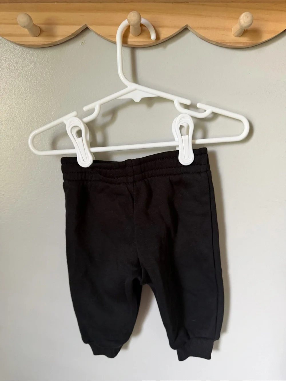 Champion Boys 6-9M 2pc Blue Logo Hoodie & Black Fleece Pants Set
